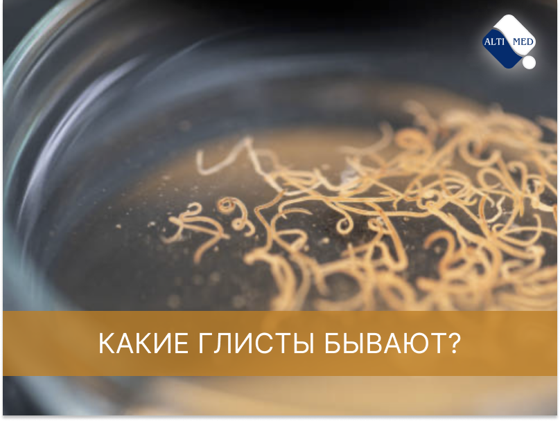 Какие глисты бывают?